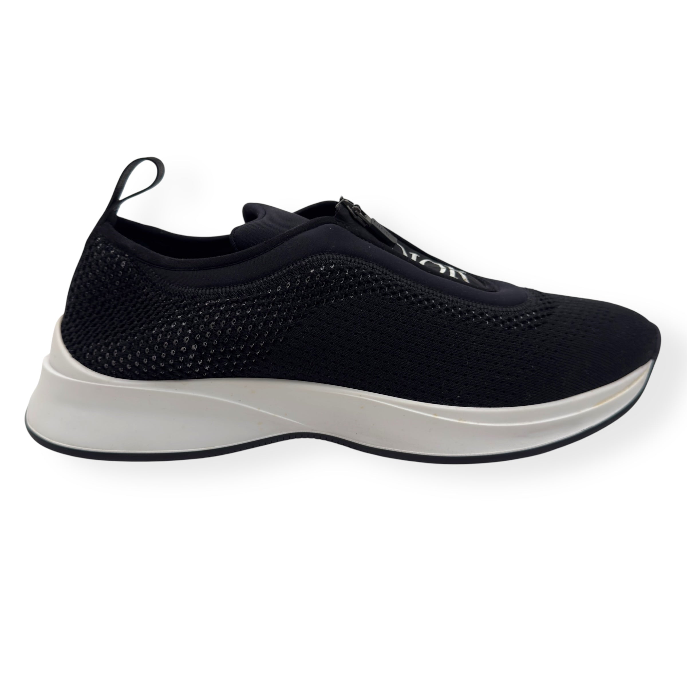 DIOR B25 LOW TOP RUNNER SNEAKER BLACK / WHITE 43 / UK9