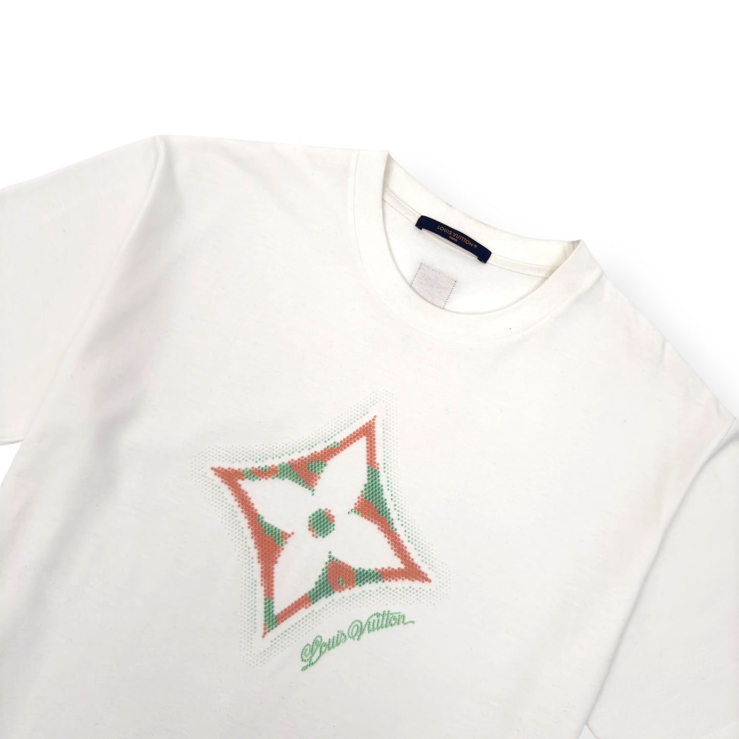 LOUIS VUITTON MONOGRAM FLOWER 3D GRADIENT PRINT T-SHIRT XL