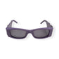PALM ANGELS RECTANGULAR SUNGLASSES LILAC