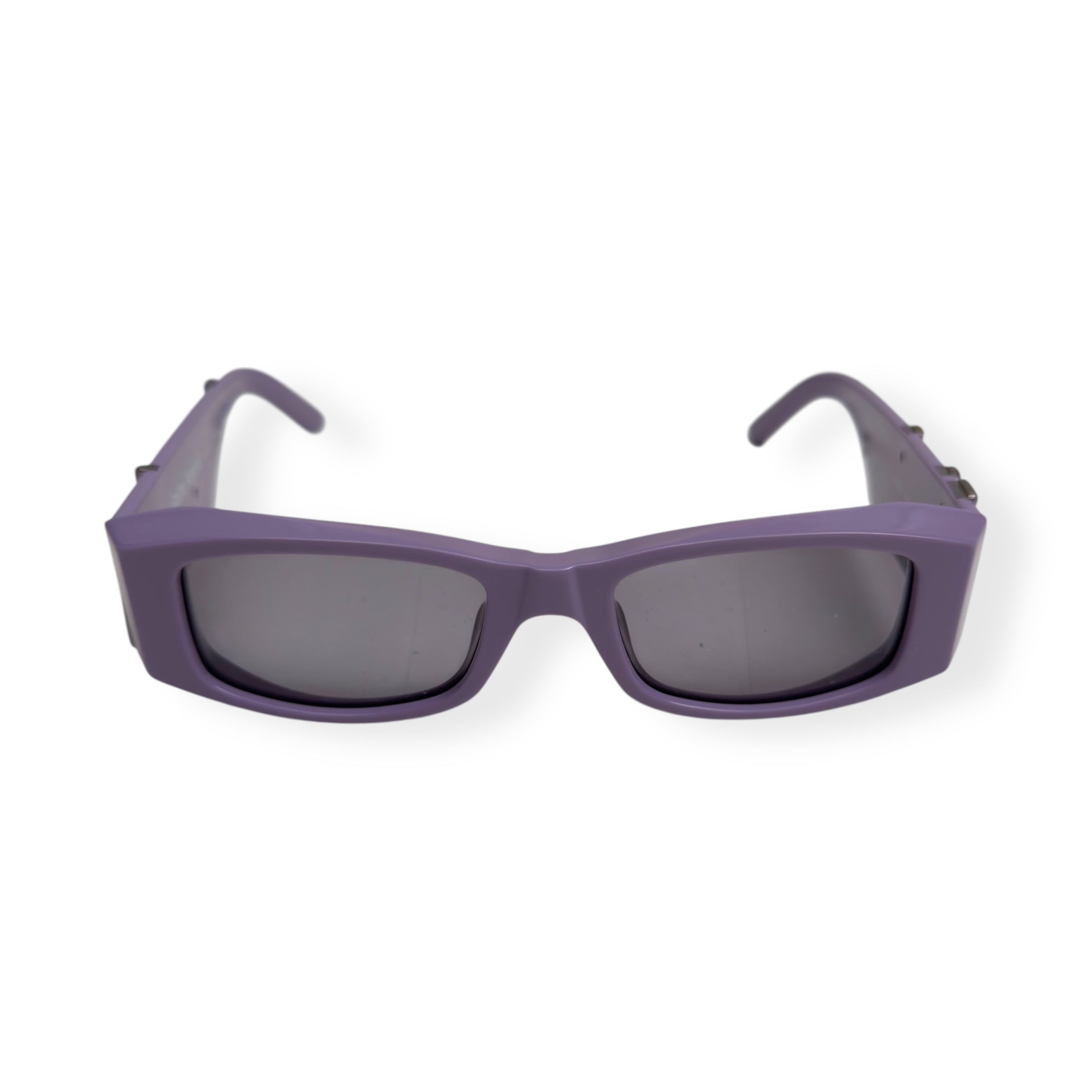 PALM ANGELS RECTANGULAR SUNGLASSES LILAC