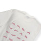 JACQUEMUS LE T-SHIRT VAGUE PRINT LOGO T-SHIRT PINK / WHITE XL