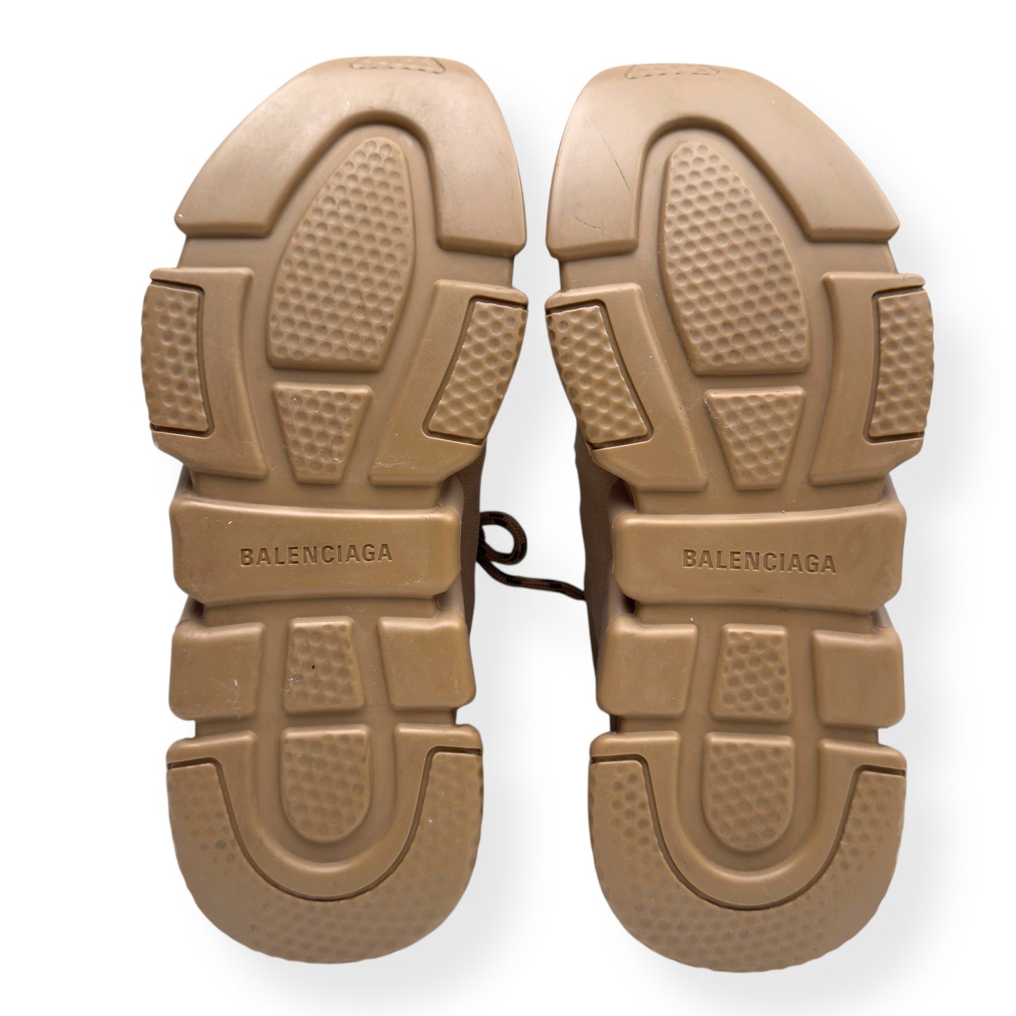 BALENCIAGA SPEED LACE-UP SNEAKER BEIGE UK7