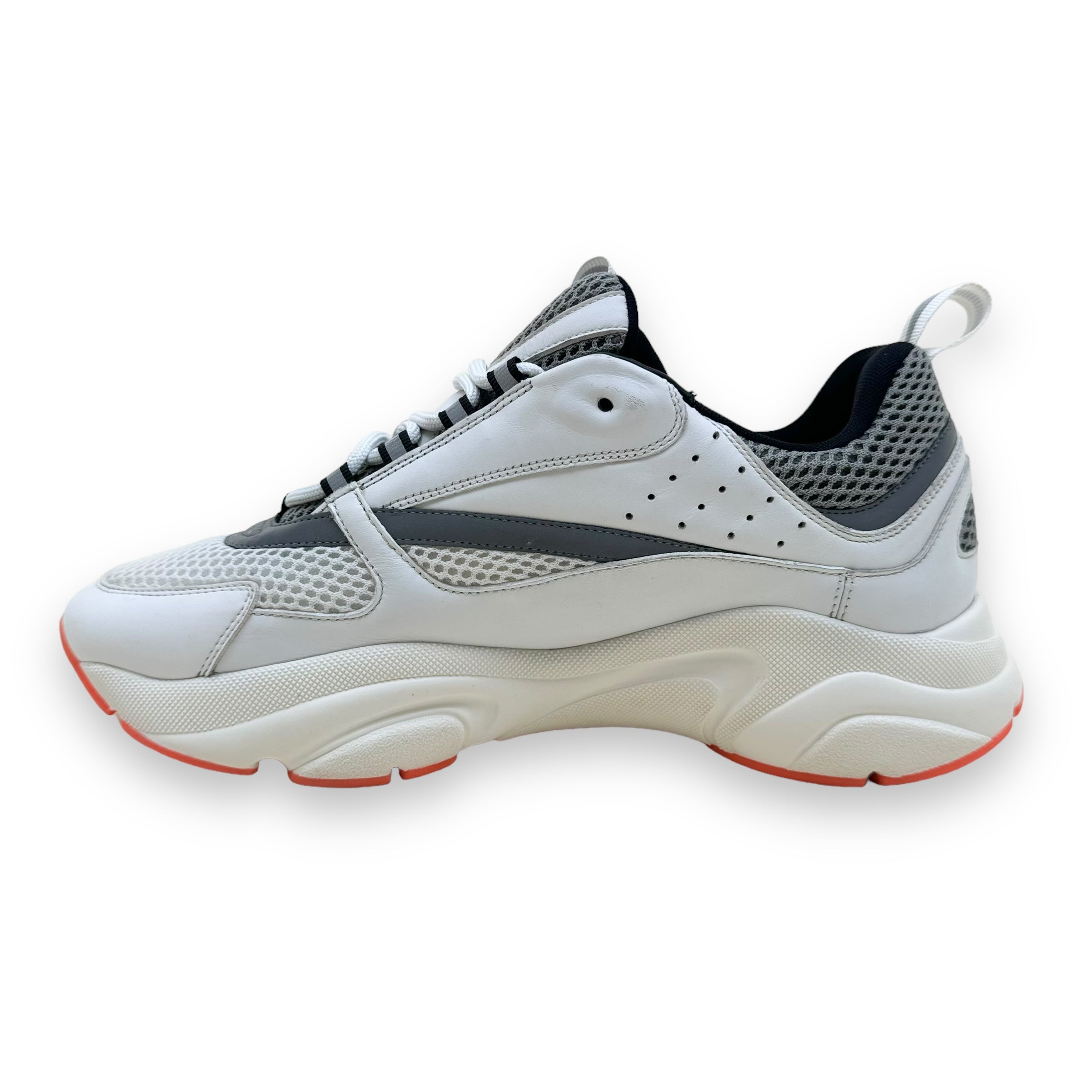 DIOR B22 SNEAKER WHITE / GREY / ORANGE UK9