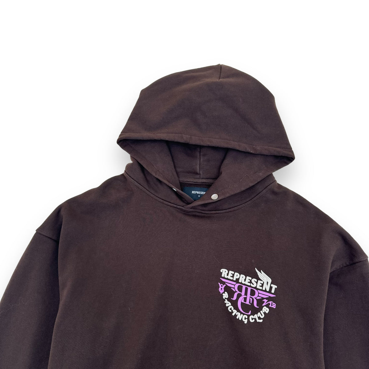 REPRESENT RACING CLUB HOODIE BROWN M