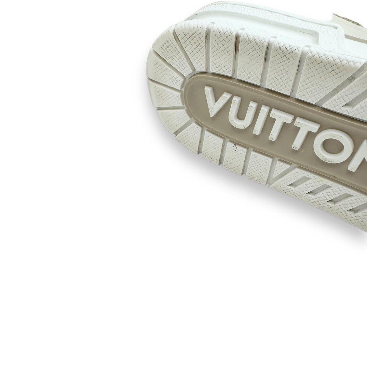 LOUIS VUITTON LV SKATE SNEAKER BEIGE / WHITE UK6
