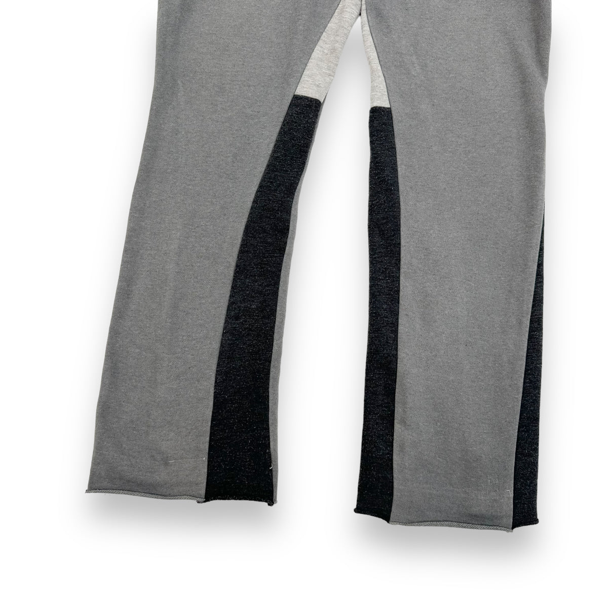 JEANIUS BAR ATELIER FLARED SWEATPANTS GREY L