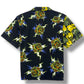 PRADA DOUBLE MATCH BOWLING SHIRT YELLOW / BLACK L