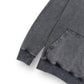 SAINT LAURENT ARCHIVE LOGO HOODIE WASHED GREY L