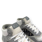 DIOR B27 OBLIQUE HIGH TOP SNEAKERS GREY / WHITE 43 / UK9