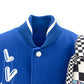 LOUIS VUITTON PUPPET VARSITY JACKET BLUE / WHITE 48 / S