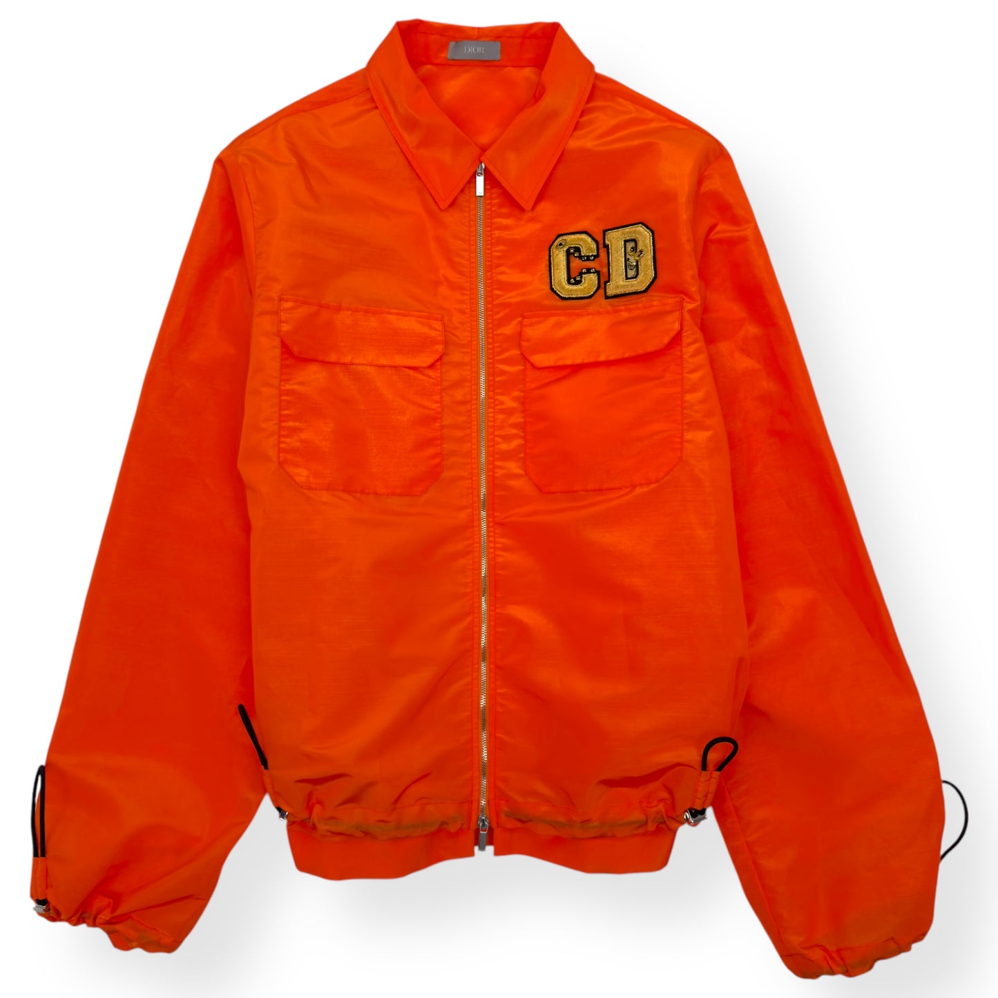 DIOR X KENNY SCHARF 2021 WINDBREAKER JACKET ORNAGE 48 / S