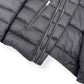 MONCLER AUBIN QUILTED SHELL DOWN JACKET BLACK 3 / M