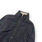MONCLER REVERSIBLE ALL OVER LOGO FLEECE JACKET WHITE / BLACK S