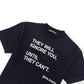 PALM ANGELS LOGO T-SHIRT BLACK / WHITE / YELLOW M