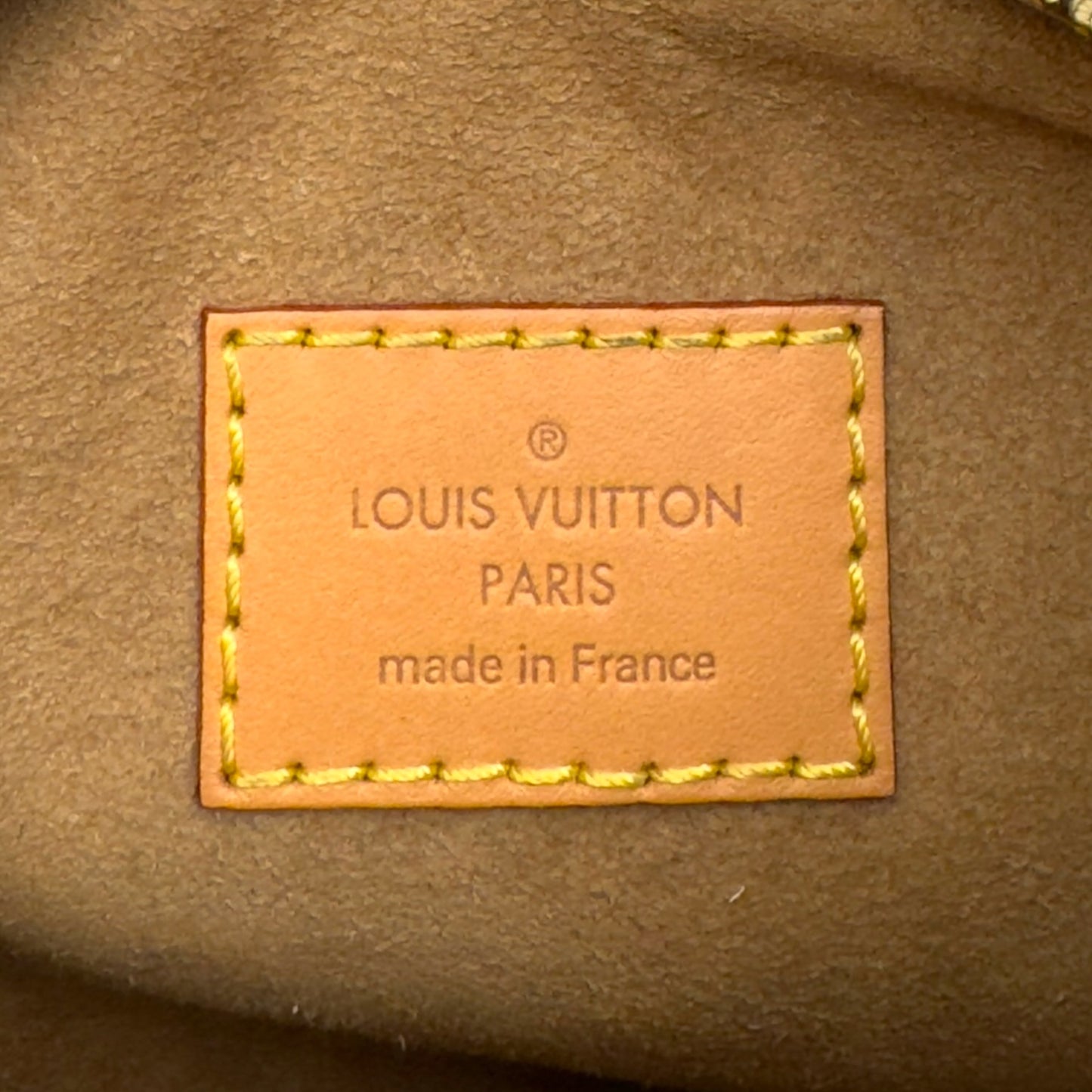 LOUIS VUITTON LOOP BAG MONOGRAM CANVAS BAG BROWN PM