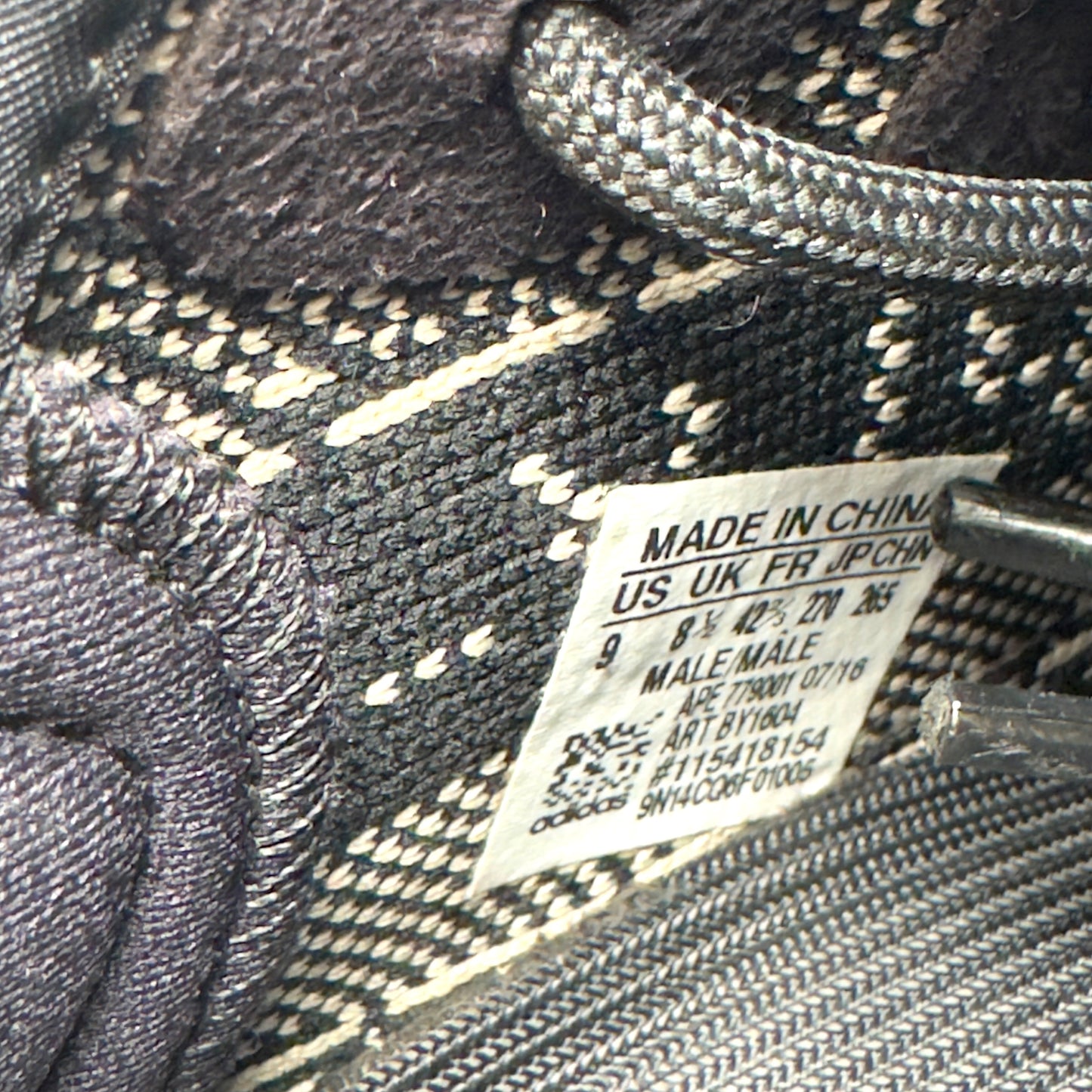 YEEZY BOOST 350 V2 SNEAKER OREO UK8.5