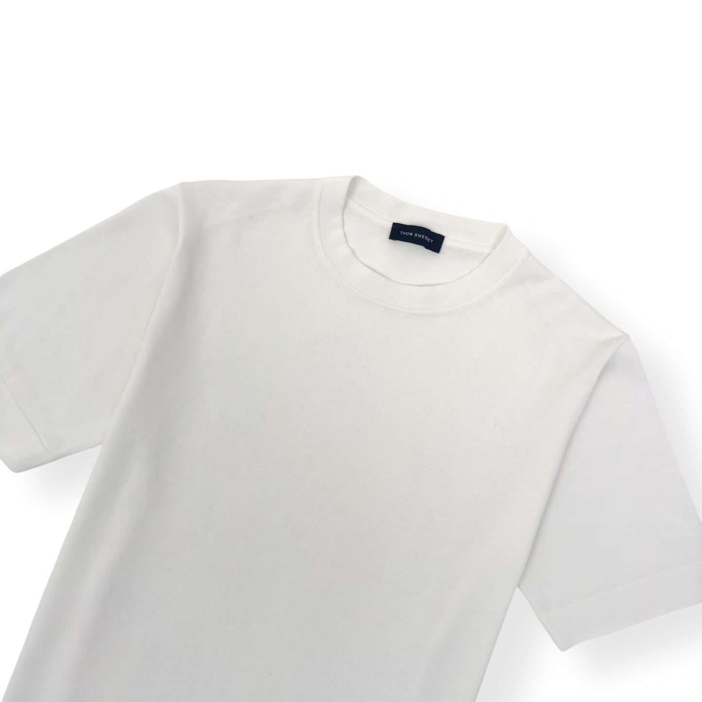 THOM SWEENEY COTTON T-SHIRT WHITE M