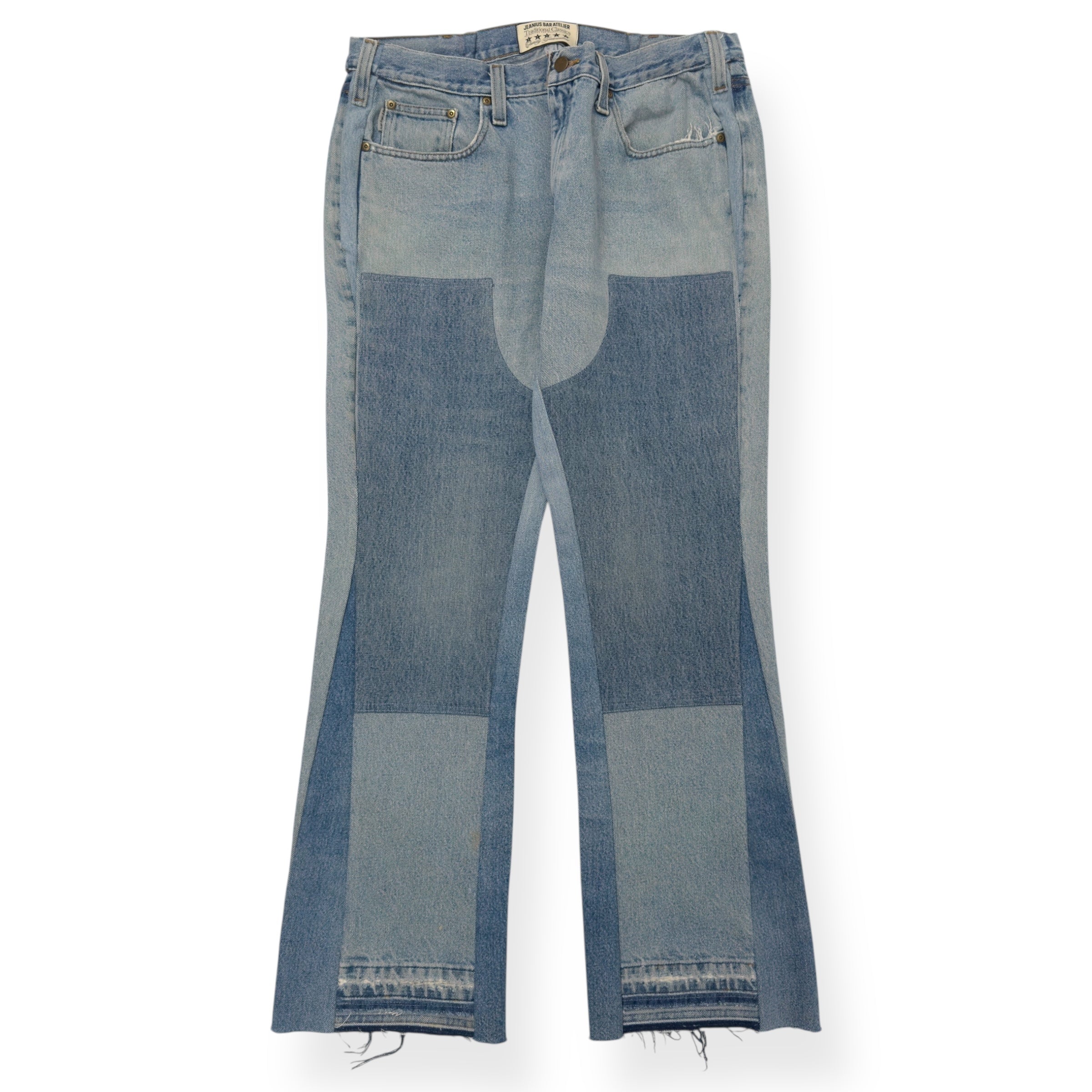 JEANIUS BAR ATELIER CUSTOM CARPENTER DENIM JEANS BLUE W36”