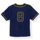 AIMÈ LEON DORE X MITCHELL & NESS TEAM BASEBALL JERSEY NAVY / YELLOW XL