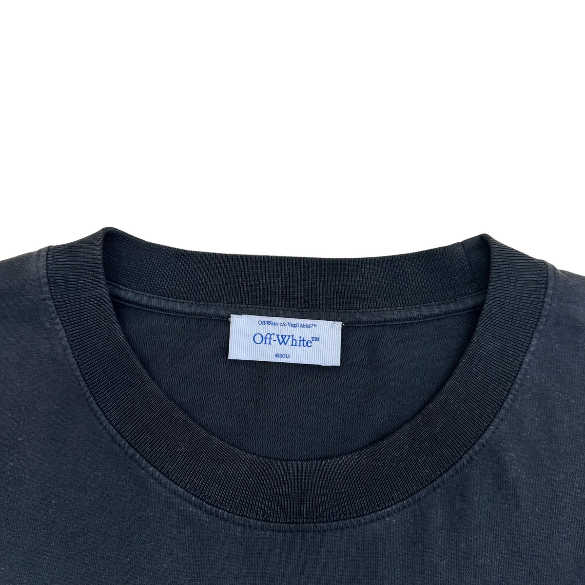OFF-WHITE BACCHUS SLIM SHORT SLEEVE T-SHIRT GREY XXXL