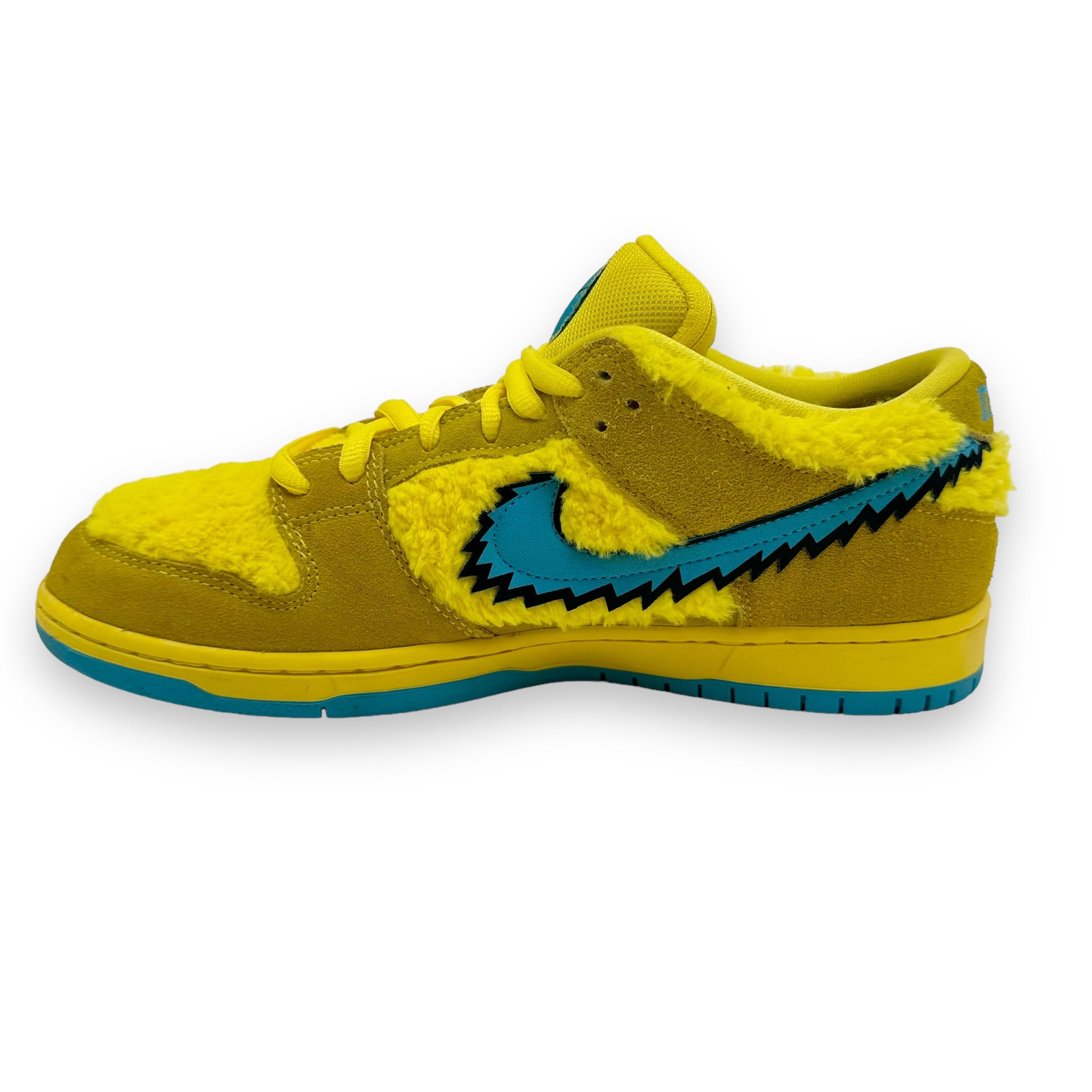 NIKE SB DUNK LOW GRATEFUL DEAD BEARS OPTI SNEAKER YELLOW UK10.5