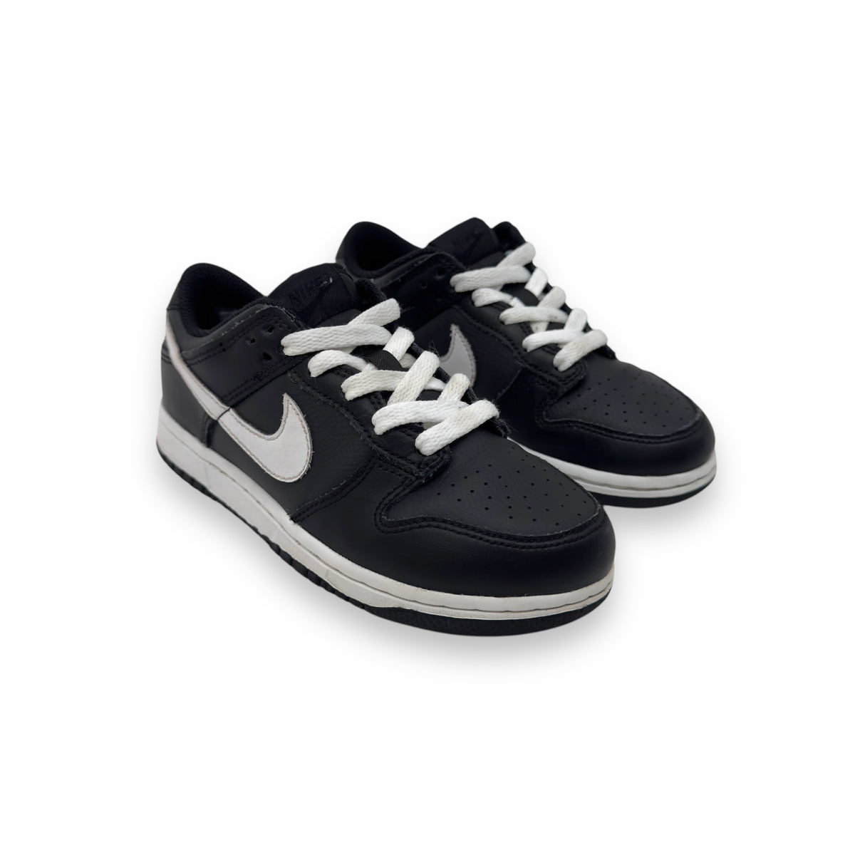 NIKE DUNK LOW SNEAKER BLACK / WHITE UK13.5K