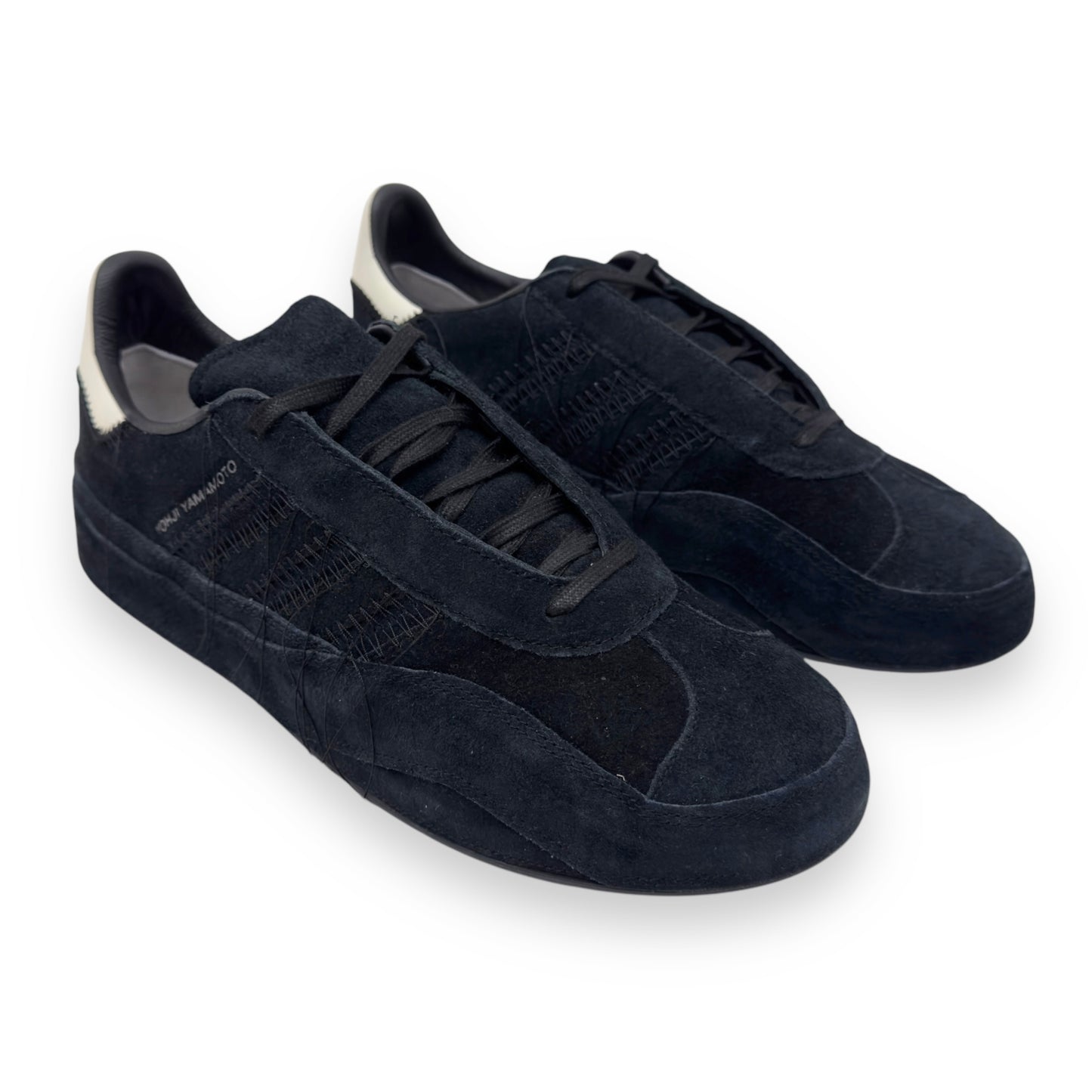 ADIDAS Y-3 GAZELLE SUEDE SNEAKER NAVY UK10.5