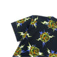 PRADA DOUBLE MATCH BOWLING SHIRT YELLOW / BLACK L
