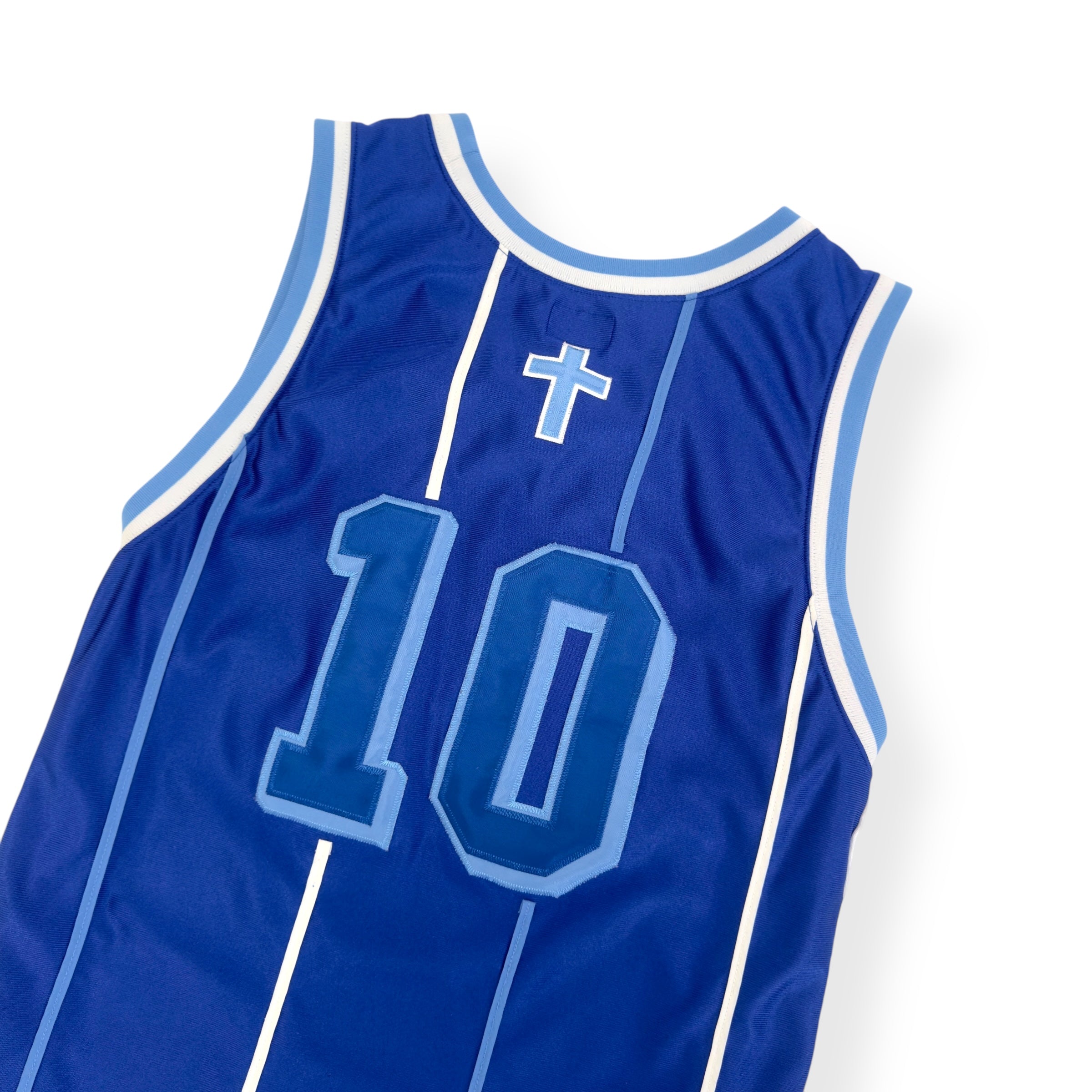 SUPREME ST.SUPREME BASKETBALL JERSEY VEST BLUE L
