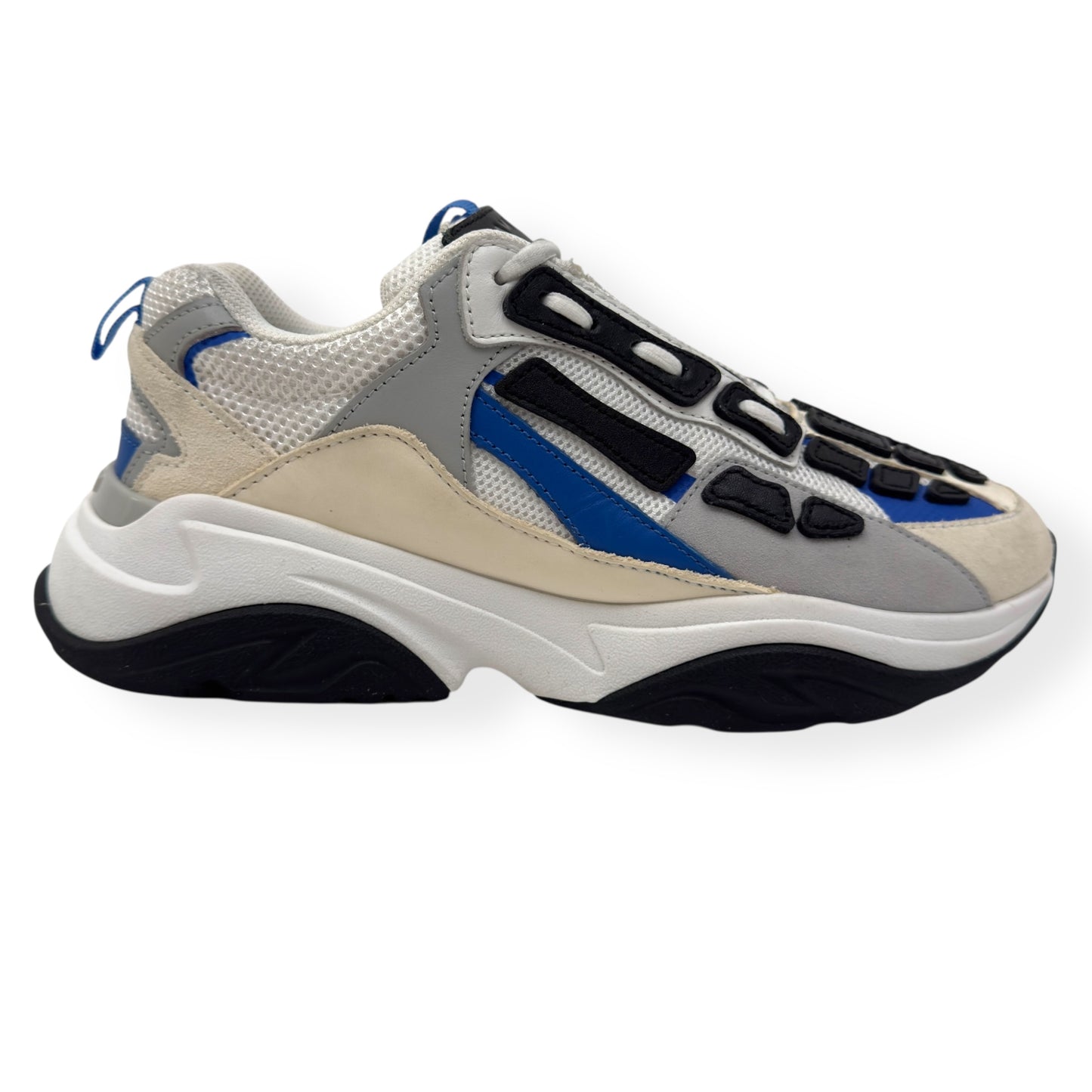 AMIRI BONE RUNNER SNEAKER WHITE / BLUE / BLACK UK7