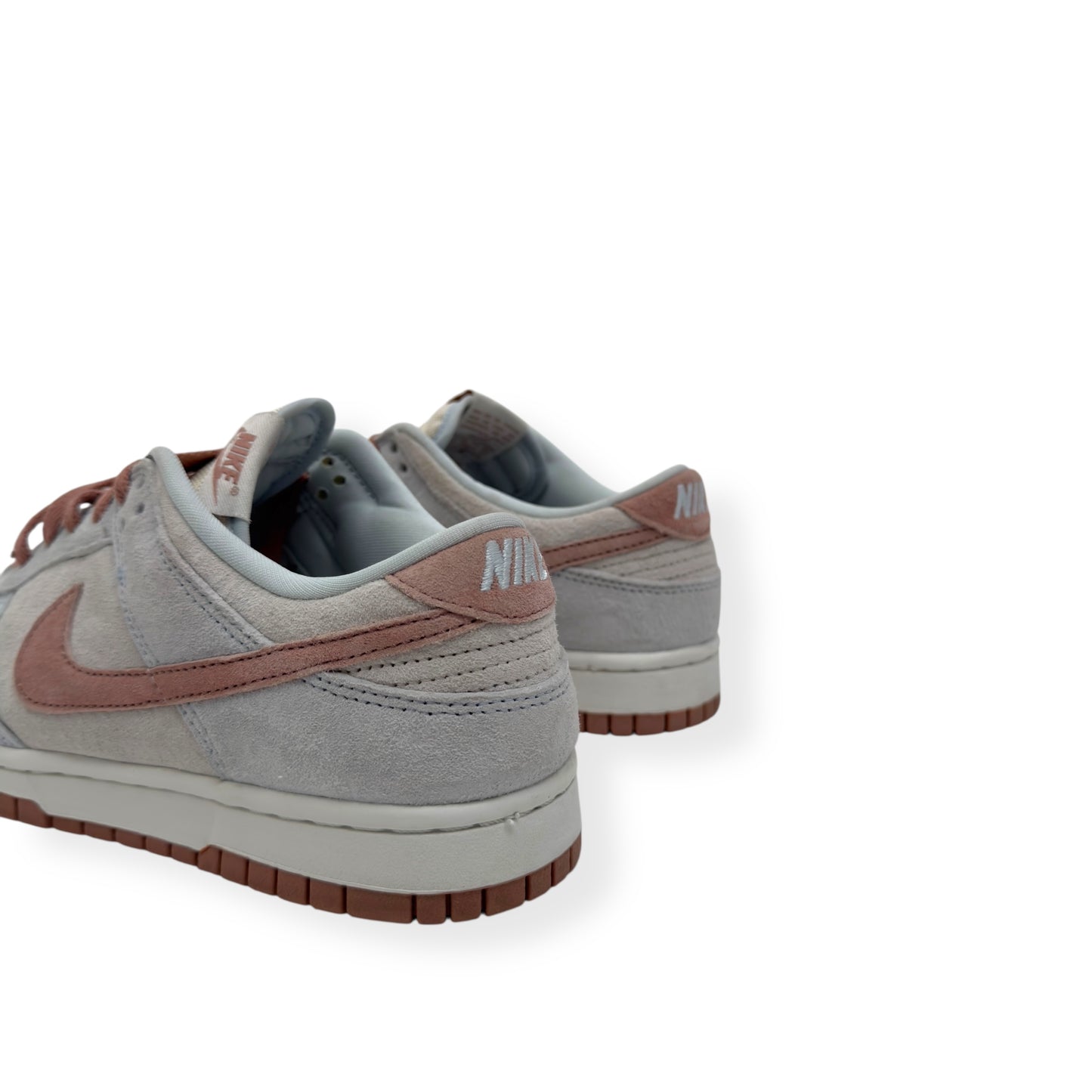 NIKE DUNK LOW TOP SNEAKER FOSSIL ROSE UK7