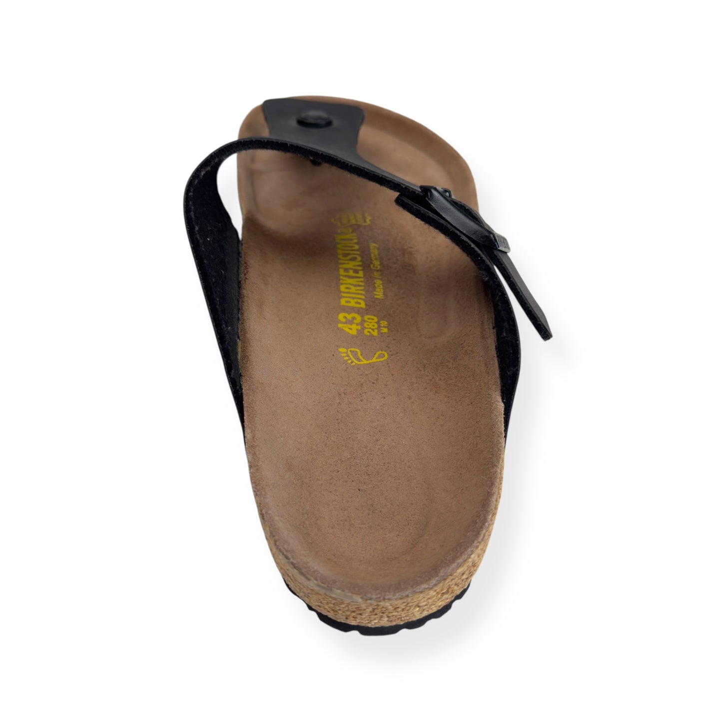 BIRKENSTOCK BIRKO FLOR SANDALS BLACK UK9