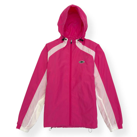 CORTEIZ ZIP-UP WINDBREAKER JACKET PINK L