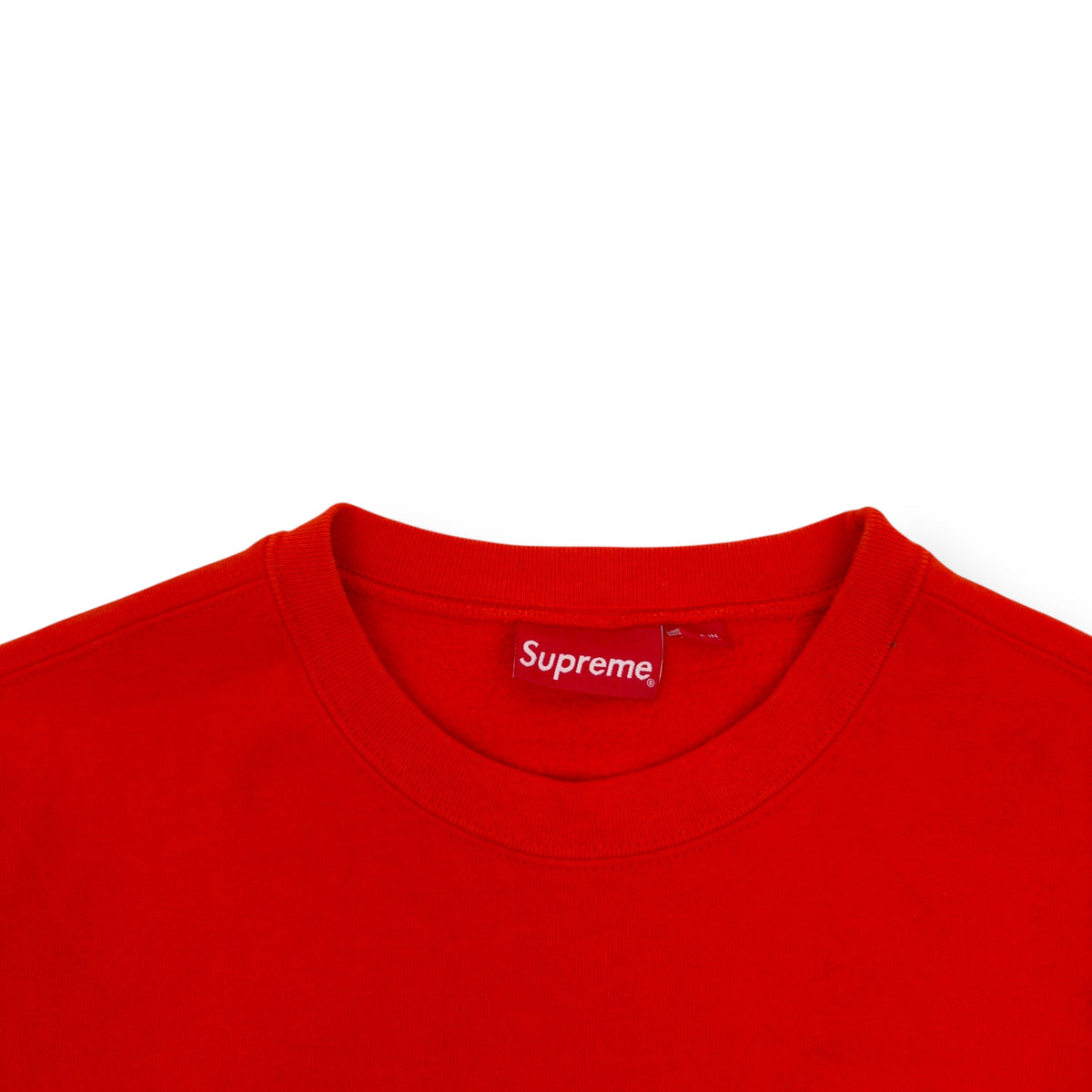 SUPREME SS18 SIDE ARC CREWNECK SWEATSHIRT ORANGE M