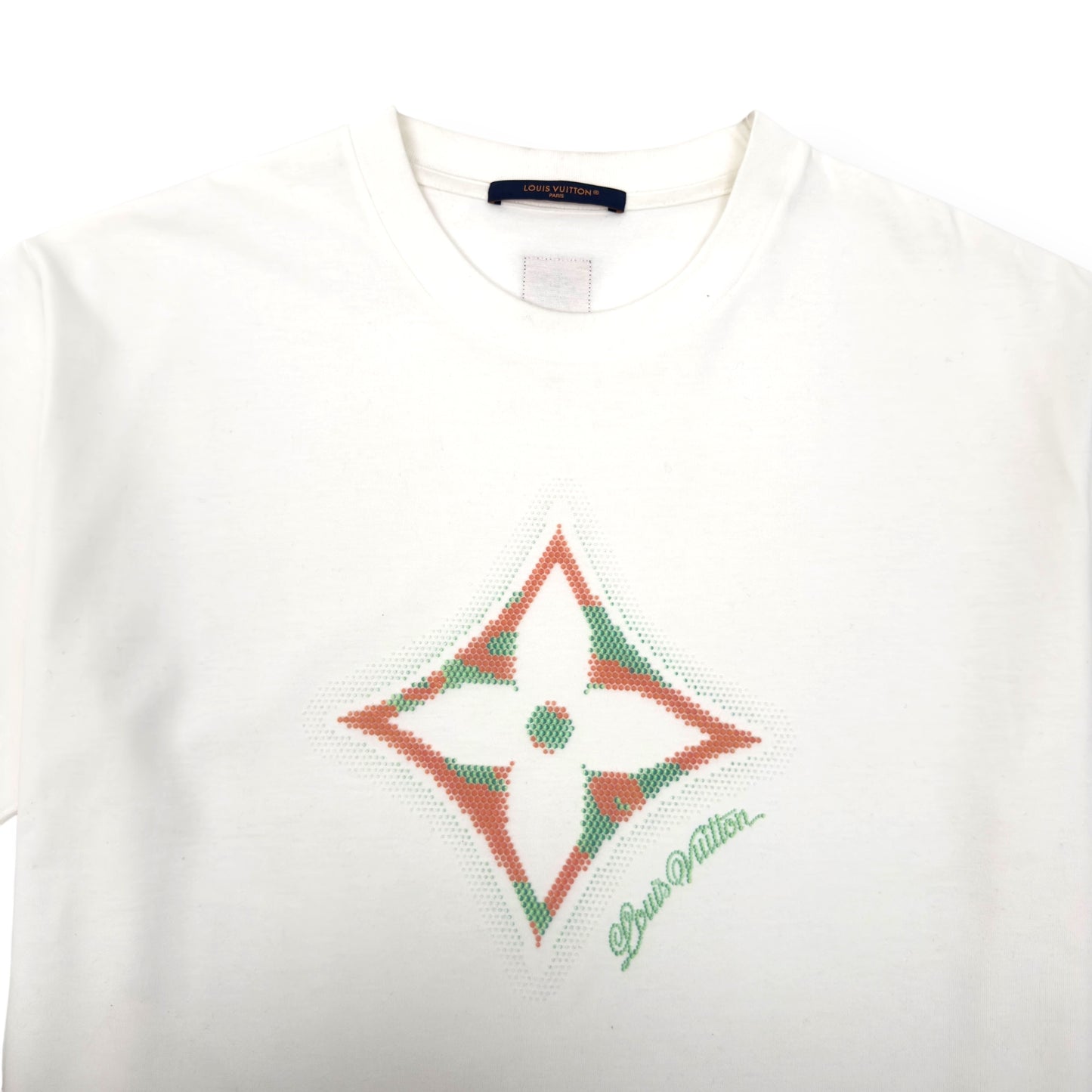 LOUIS VUITTON MONOGRAM FLOWER 3D GRADIENT PRINT T-SHIRT XL