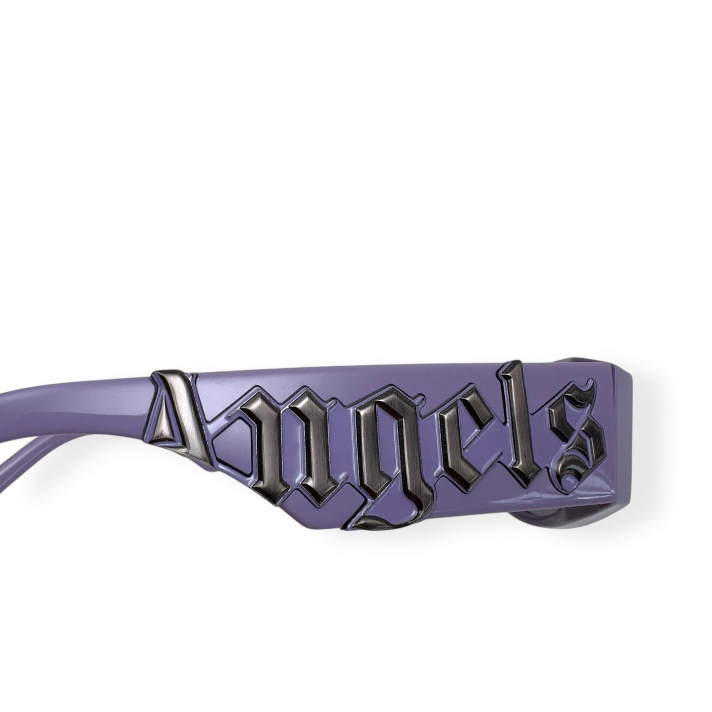 PALM ANGELS RECTANGULAR SUNGLASSES LILAC