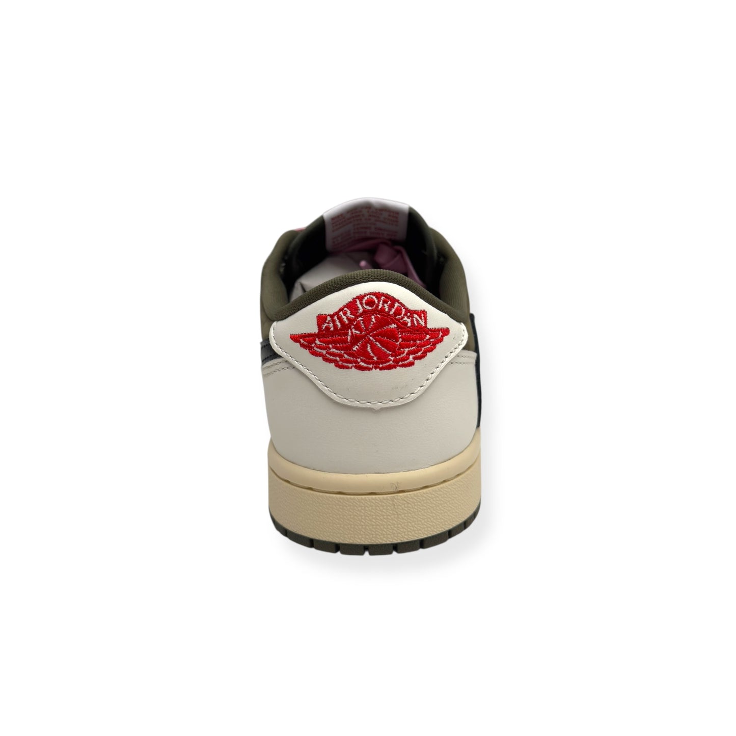 NIKE X TRAVIS SCOTT AIR JORDAN 1 LOW OG SNEAKER MEDIUM OLIVE UK5