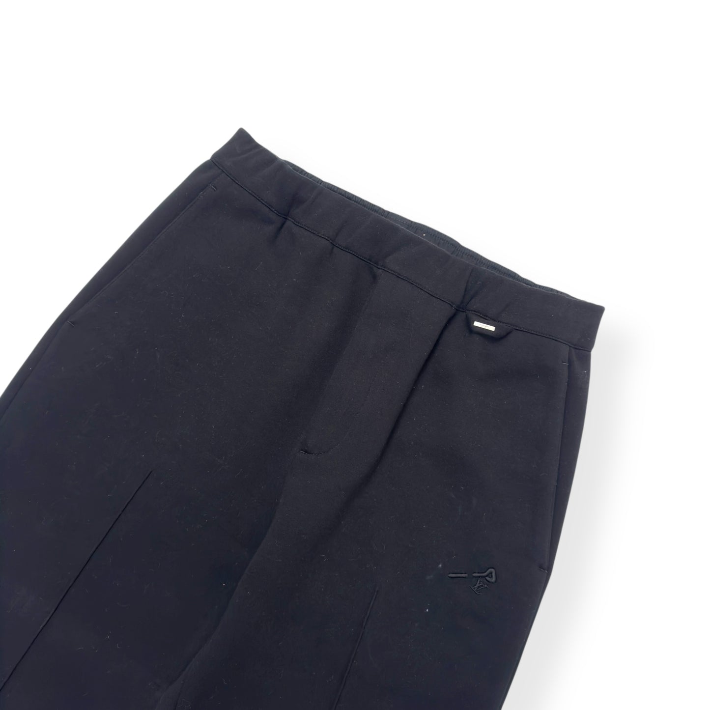 LOUIS VUITTON FLARED SWEATPANTS BLACK 40 / S