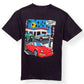GALLERY DEPT. DRIVE THRU T-SHIRT BLACK / RED L