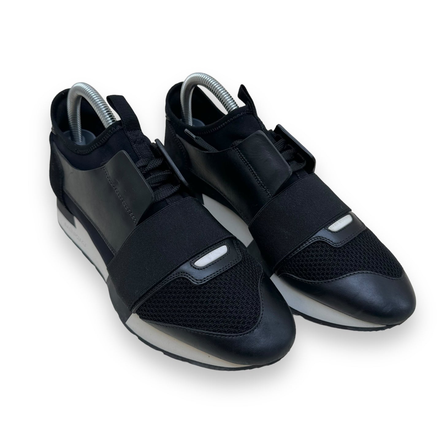 BALENCIAGA RACE RUNNER SNEAKER BLACK UK6