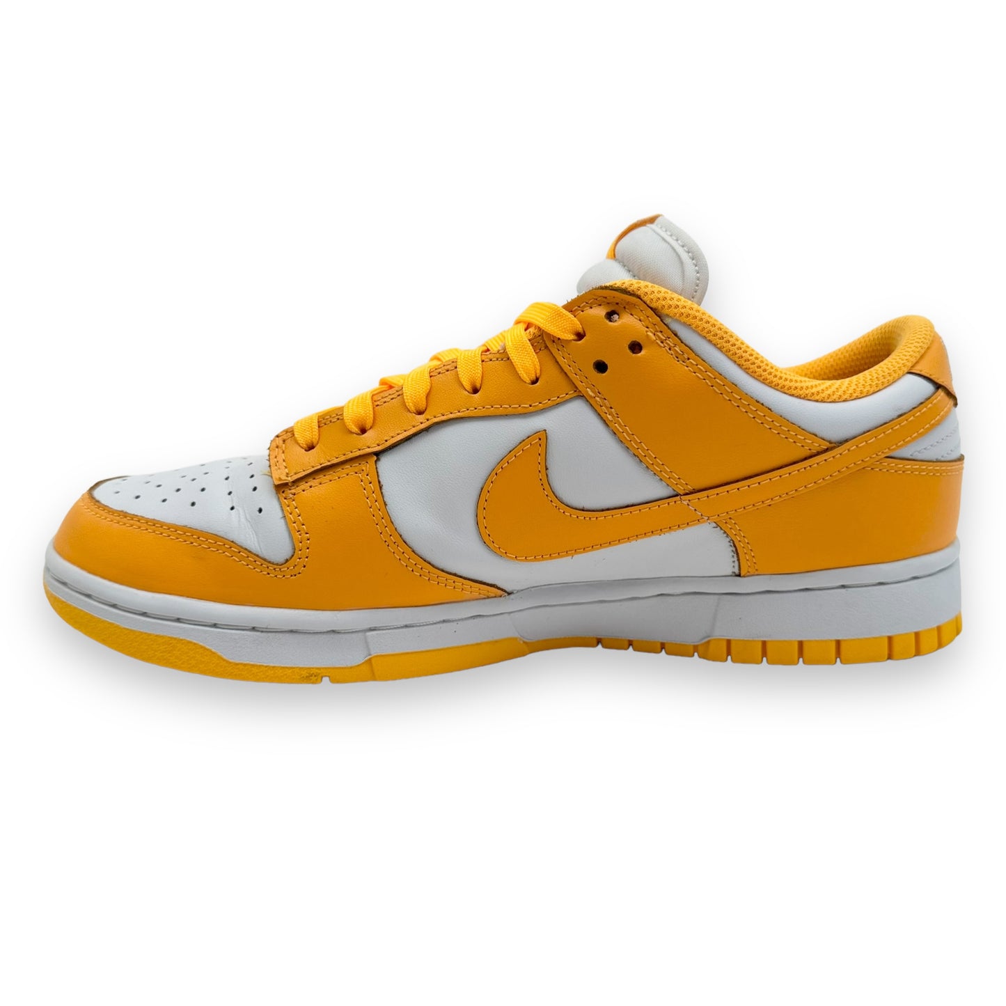 NIKE DUNK LOW TOP SNEAKER LASER ORANGE UK8