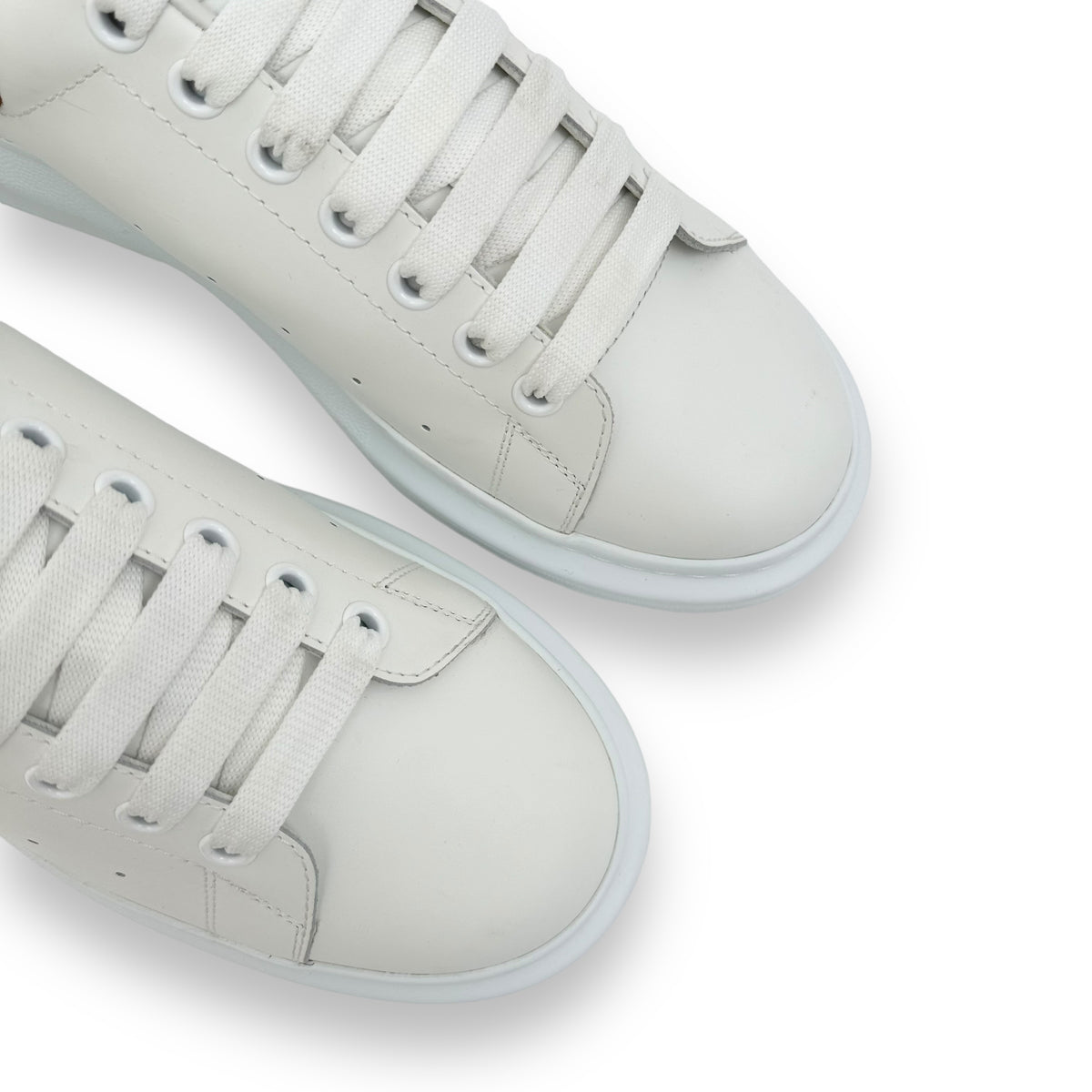 ALEXANDER MCQUEEN SNEAKER WHITE / GOLD UK11