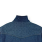 LOUIS VUITTON MONOGRAM PADDED DENIM JACKET INDIGO  FR52 / L
