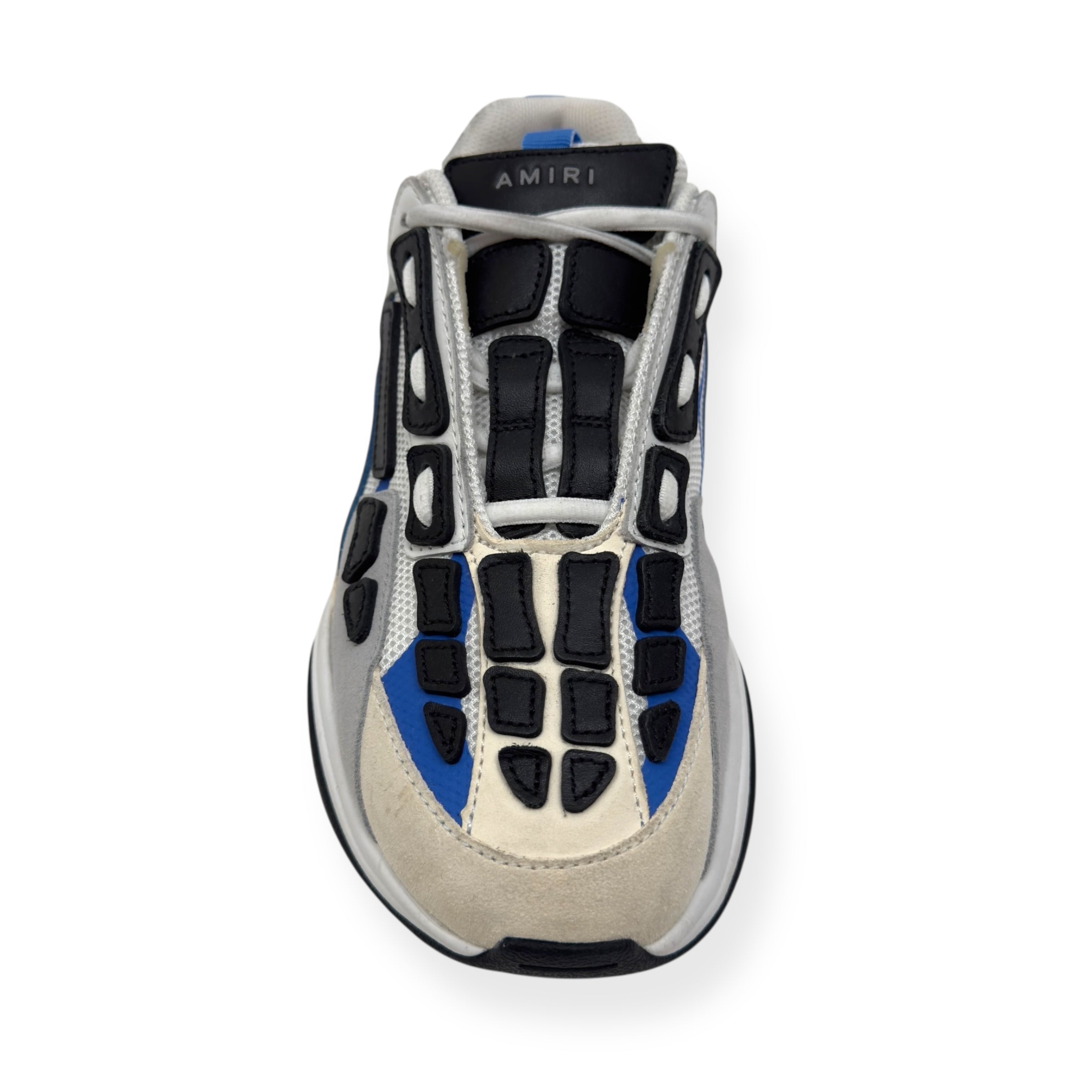 AMIRI BONE RUNNER SNEAKER WHITE / BLUE / BLACK UK7