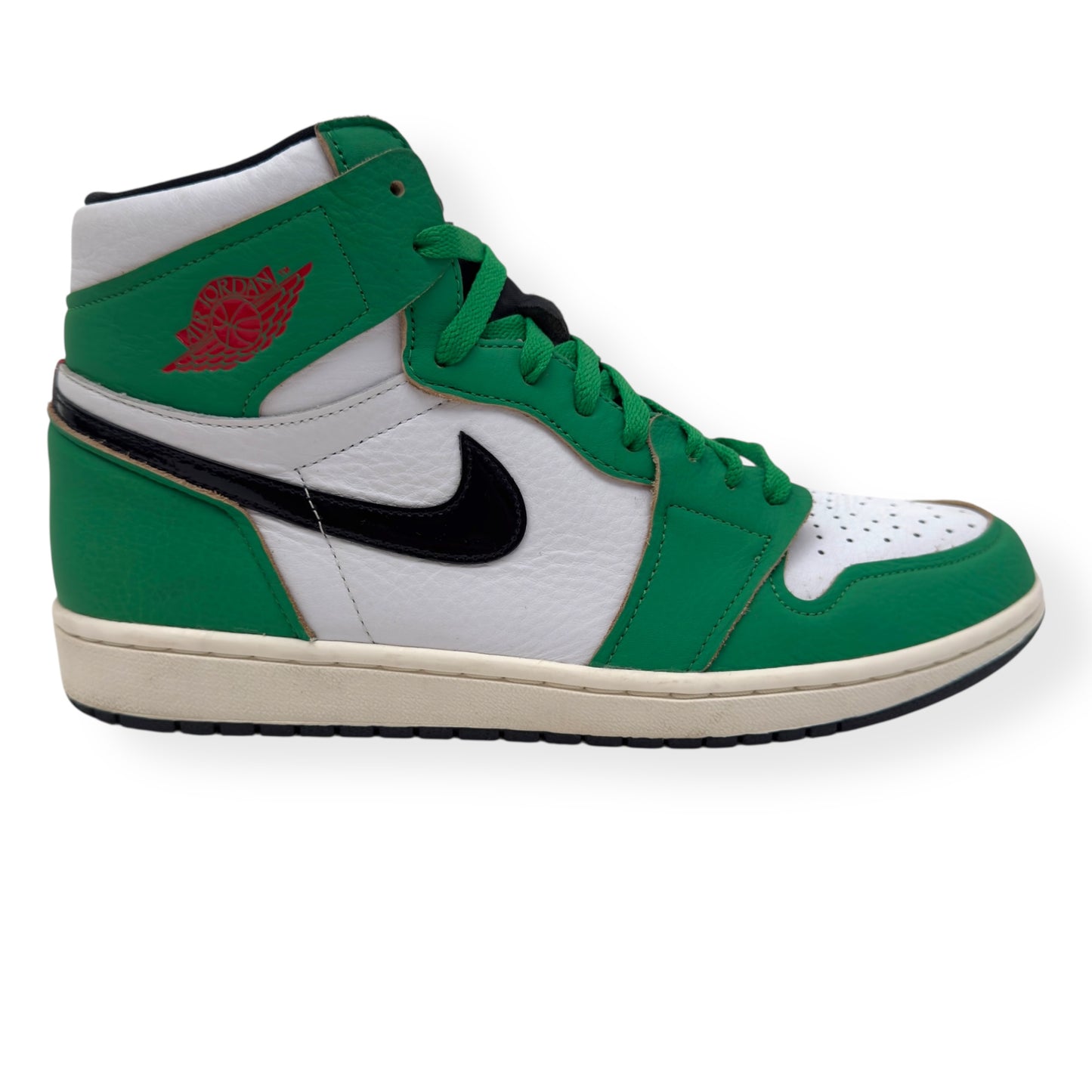 NIKE AIR JORDAN 1 RETRO HIGH OG SNEAKER LUCKY GREEN UK9.5