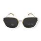 CELINE CL40284U SUNGLASSES GOLD / GREY