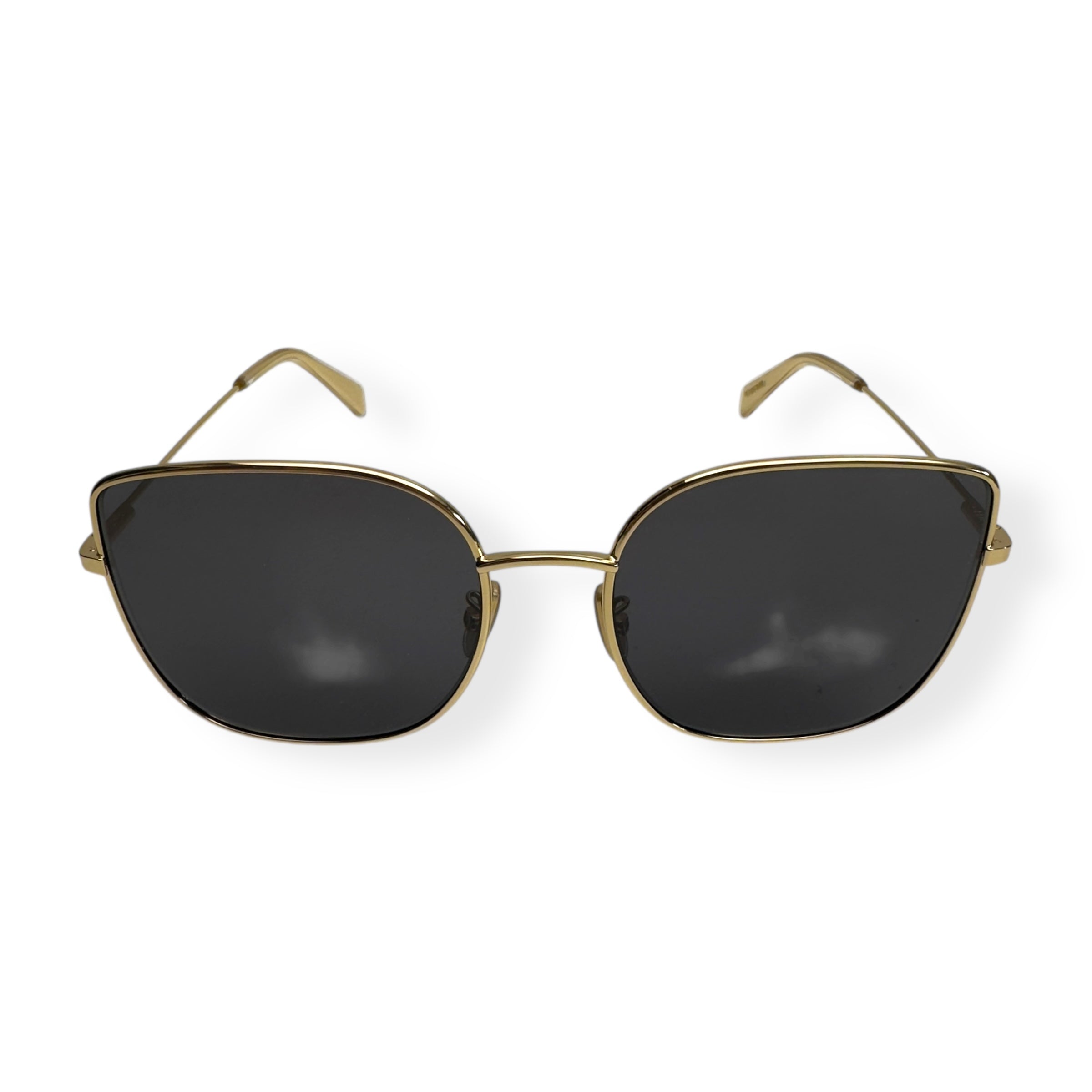 CELINE CL40284U SUNGLASSES GOLD / GREY