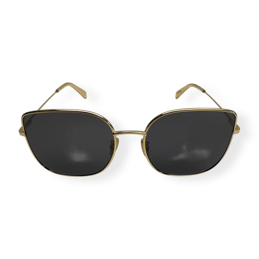 CELINE CL40284U SUNGLASSES GOLD / GREY