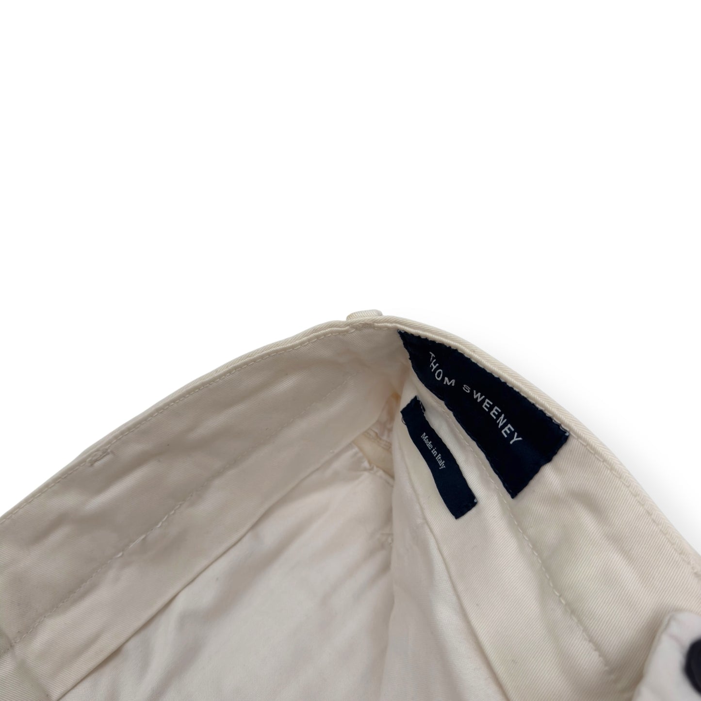 THOM SWEENEY TROUSERS CREAM 50 / M