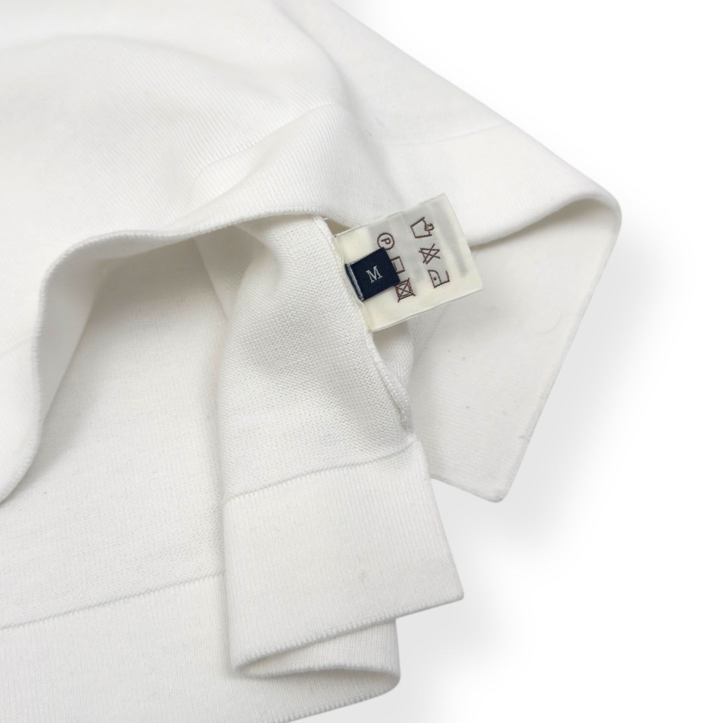 THOM SWEENEY COTTON T-SHIRT WHITE M